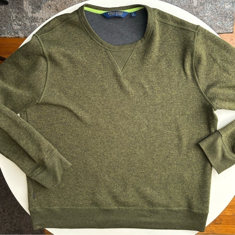 Polo Golf Ralph Lauren Men’s Crewneck Sweatshirt Size Large Green